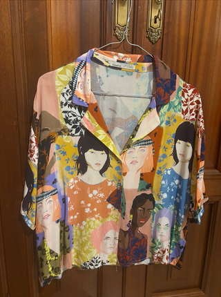 Camisa vintage collage