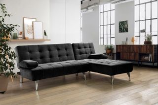Comedor+Sofá Cama Negro