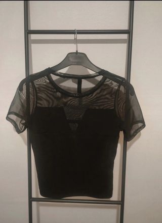 Top negro c/transparencias