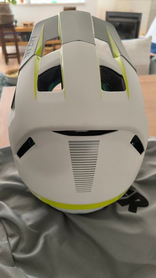 Capacete Lazer Cage M - Cinza/Verde