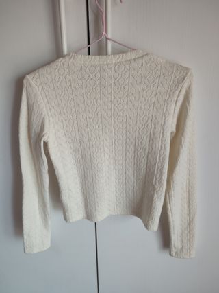 Maglione Zara bianco tg.S