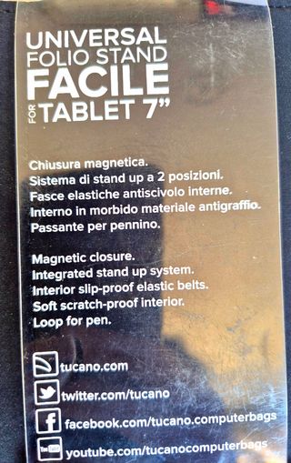 Funda Tucano Universal 7" - Tableta