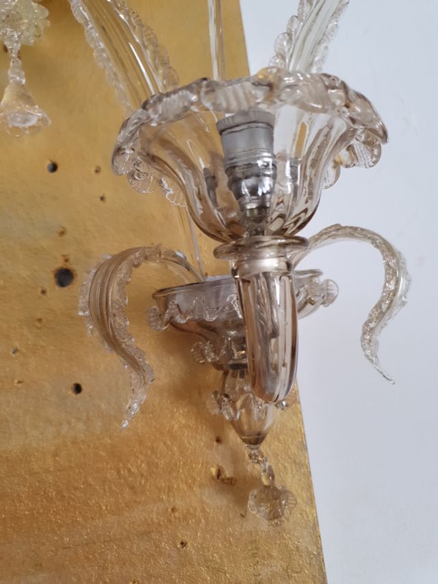 Applique Vetro Fumee - Lampada Murale