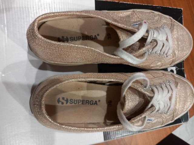 Superga oro glitter: scarpe sportive