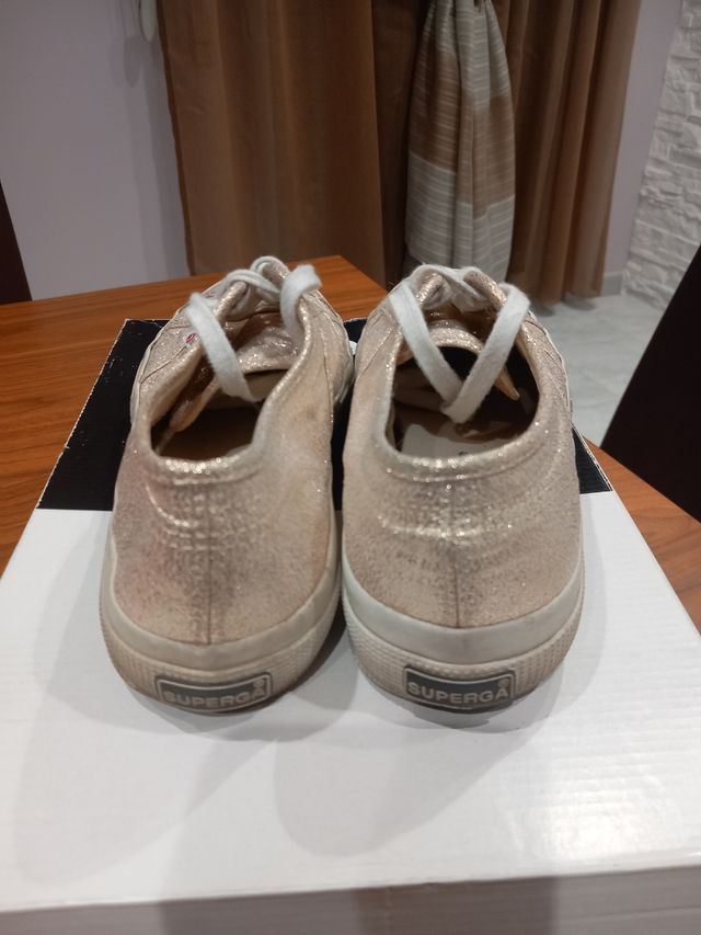 Superga oro glitter: scarpe sportive