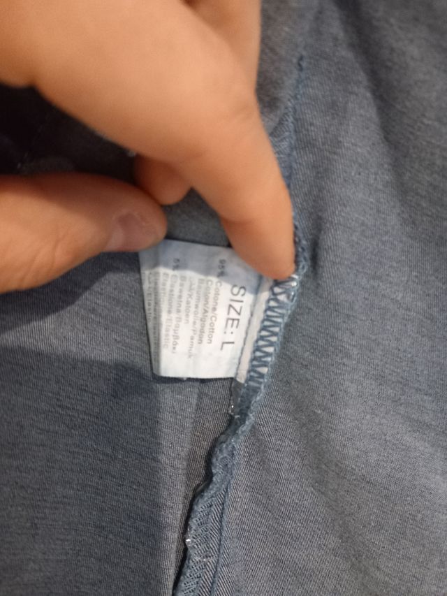 Camicia Jeans Uomo - Blu