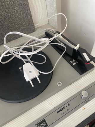 Tocadiscos Dual portátil - Gris beige