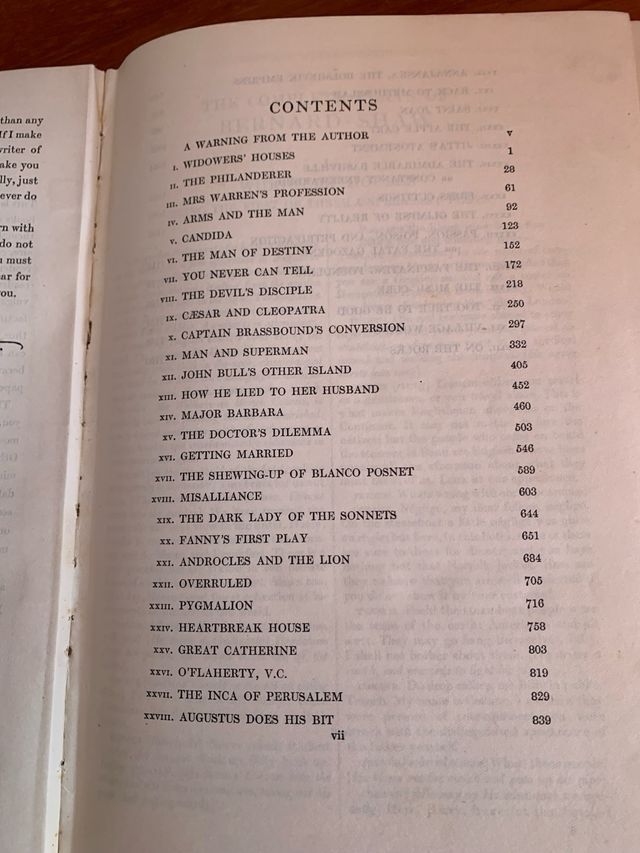 The Complete Plays of Bernard Shaw, 1934 inglish