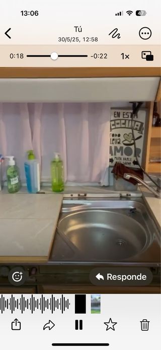 Caravana con 2 camas dobles y una indibidual