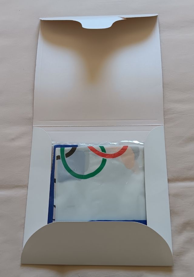 Pañuelo seda Barcelona'92