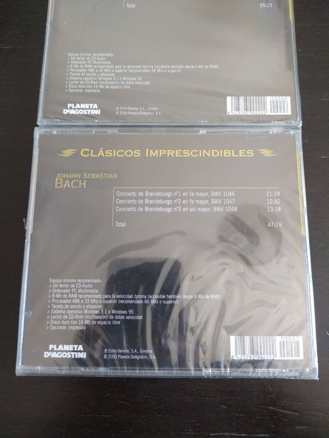 CDs Clásicos: Bach y Chopin