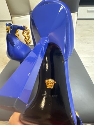 Versace Sandalias Medusa chain talla 41