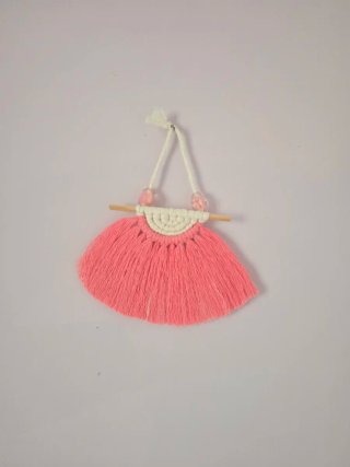 Arazzo macrame tapiz de pared cameretta bambina