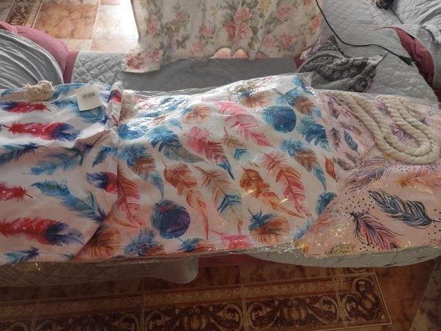 Bolsos playa multicolor 