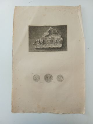 Antica Acquaforte Inizi ‘800 Medaglie antiche