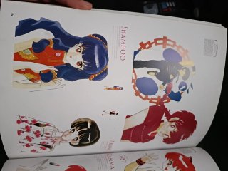 Artbook original de InuYasha de Rumiko Takahashi