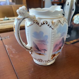 Jarra porcelana inglesa antigua