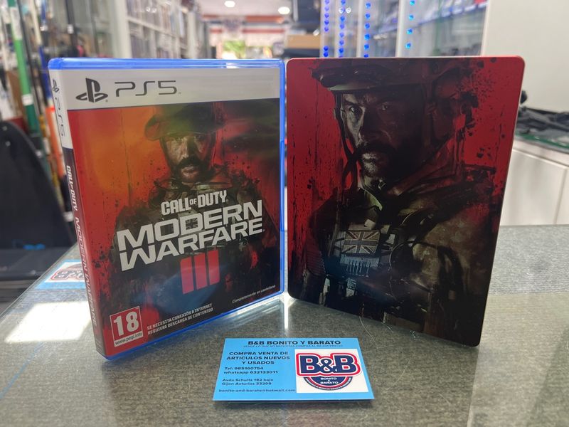 Imagen de Call of Duty Modern WarFare PS5 Steelbook