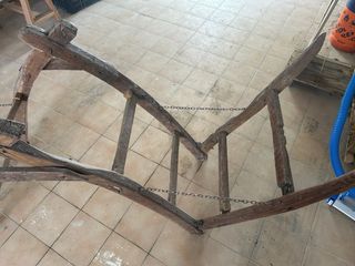 Albarda antigua de madera – Aparejo tradicional