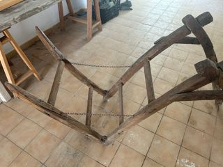 Albarda antigua de madera – Aparejo tradicional