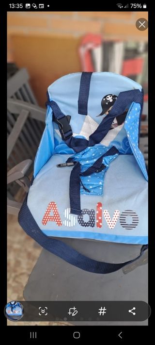 Silla portátil bebé - Asiento infantil en perfecto