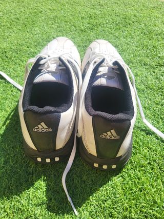 Zapatillas Adidas Tour Traxion Golf Blancas  Negra