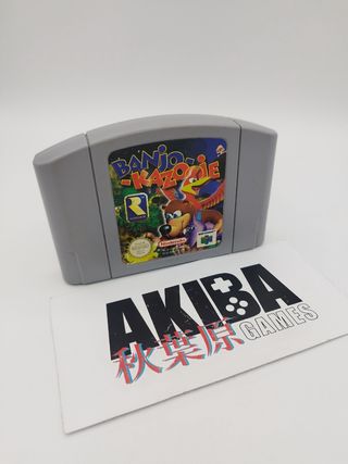N64 Banjo-Kazooie - Juego Nintendo 64