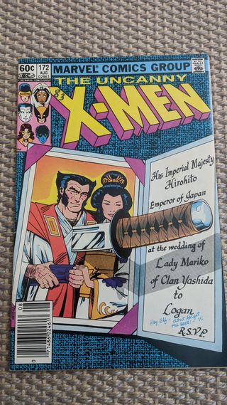 Uncanny X-Men 172 Marvel 1983