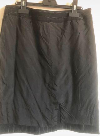 Falda Miguel Berbel negra - talla 38