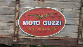 Cartel Moto Guzzi vintage