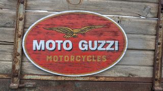 Cartel Moto Guzzi vintage