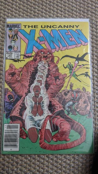 Uncanny X-Men 187 Marvel 1984