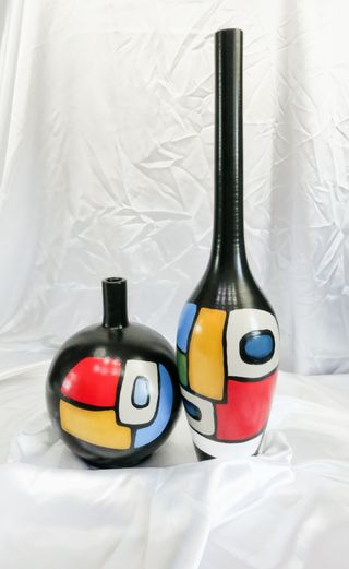 Vasi d'Artista Dipinti a Mano