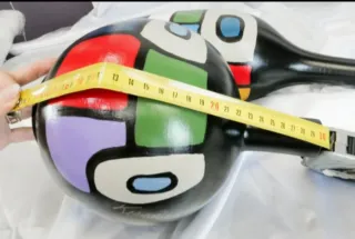 Coppia Vasi Design Modernariato-Stile Mondrian