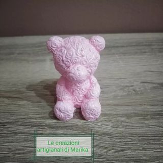 Orsetti bomboniera rosa e azzurri