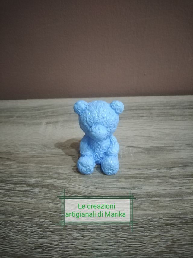 Orsetti bomboniera rosa e azzurri