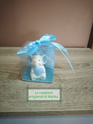 Orsetti bomboniera rosa e azzurri