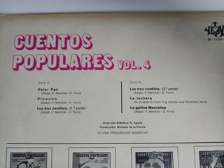 Vinilo cuentos populares