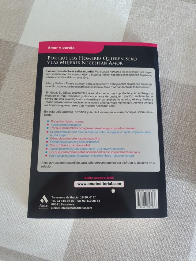 Por qué los hombres quieren sexo y las mujeres...