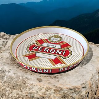 Vassoio Peroni vintage anni '80