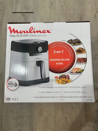 Freidora de aire Moulinex Easy Fry & Grill 2-en-1