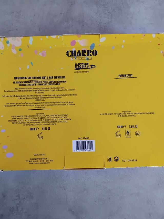 El Charro Insens - Cofanetto Profumo e Doccia