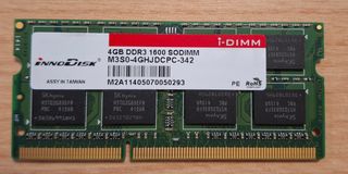 INNODISK 4GB DDR3 RAM 1600MHz SODIMM