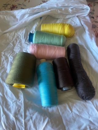 Hilos de coser: 6 colores