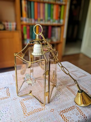 Lámpara techo infantil vintage