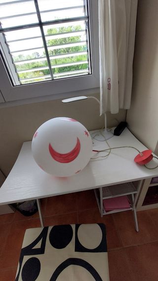 Lámpara techo de bola juvenil