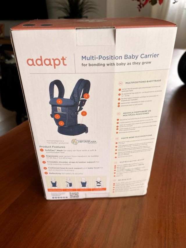 ErgoBaby Adapt: Portabebés ergonómico