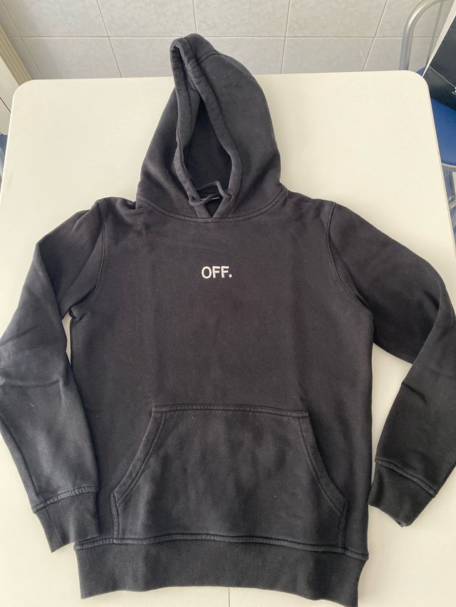 Sudadera negra OF.  talla S