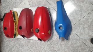 Depósitos gasolina moto clásica