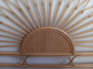 Cabecero Ratán Cama Matrimonio